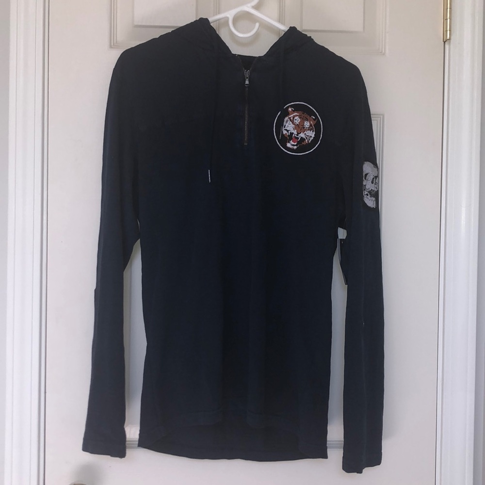 Patchwork Hoodie NWOT